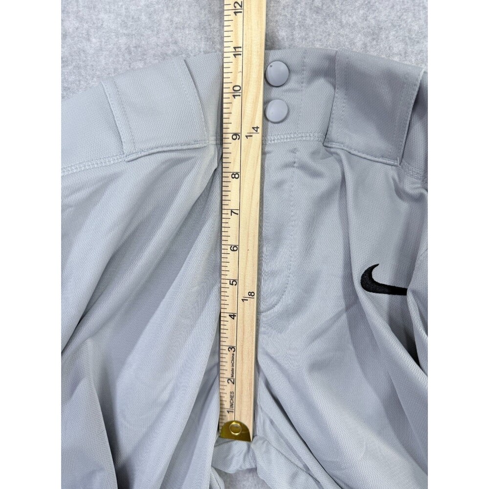 Nike Pants Mens Small Gray Pro Baseball Straight Leg AA9796-012 - Picture 7 of 12